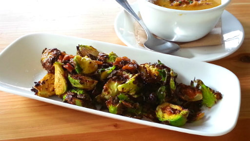 Seabirds Kitchen Burnt Brussels sprouts