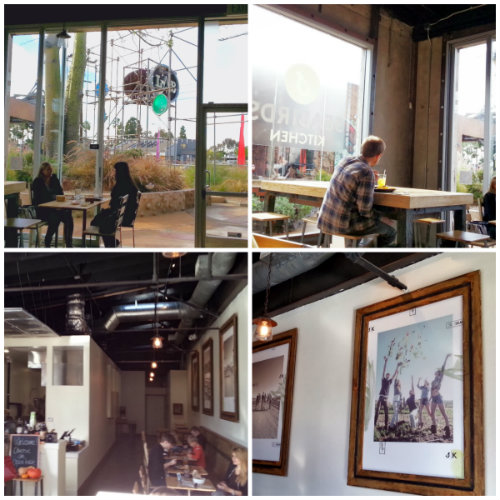 Seabirds Kitchen Interior Collage