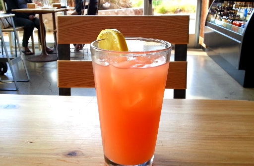 Seabird's Kitchen blood orange leamonade