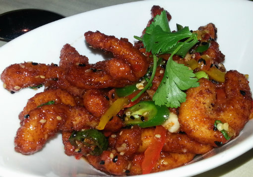 Roy's Schezwan Calamari