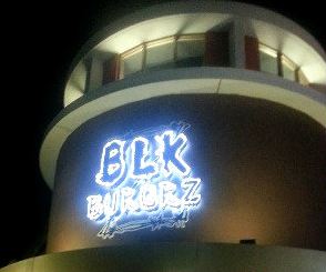 BLK Burgerz Sign