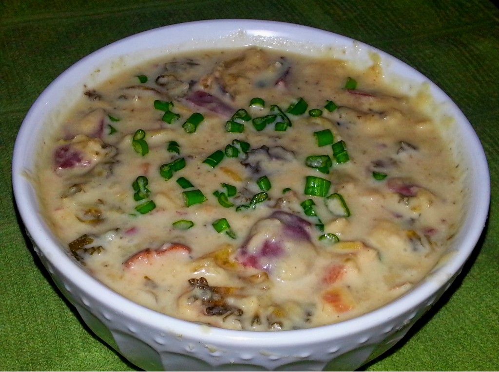 Irish Potatoe Kale and Bacon Soup 4