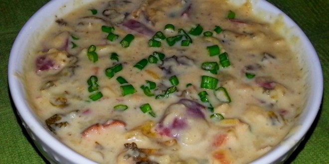 Recipe – Irish Potato Soup with Kale and Bacon