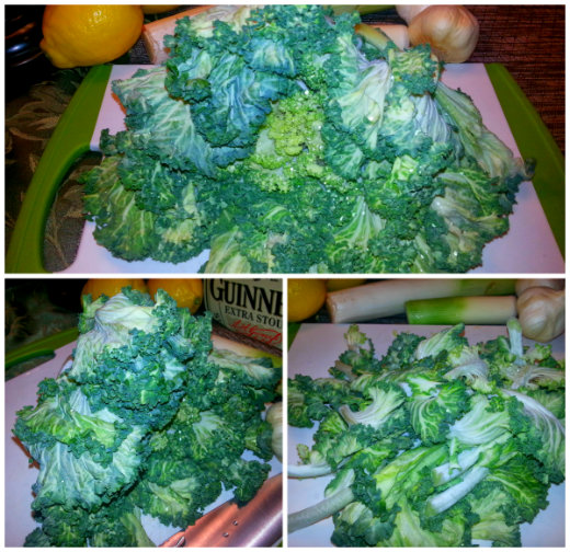 Irish Potatoe Kale and Bacon Soup, Ingredient Spotlight - Flowering Kale