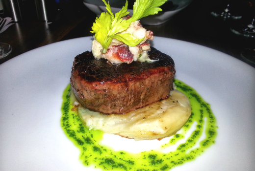 Lark Creek Filet with Dungeness Crab Salad