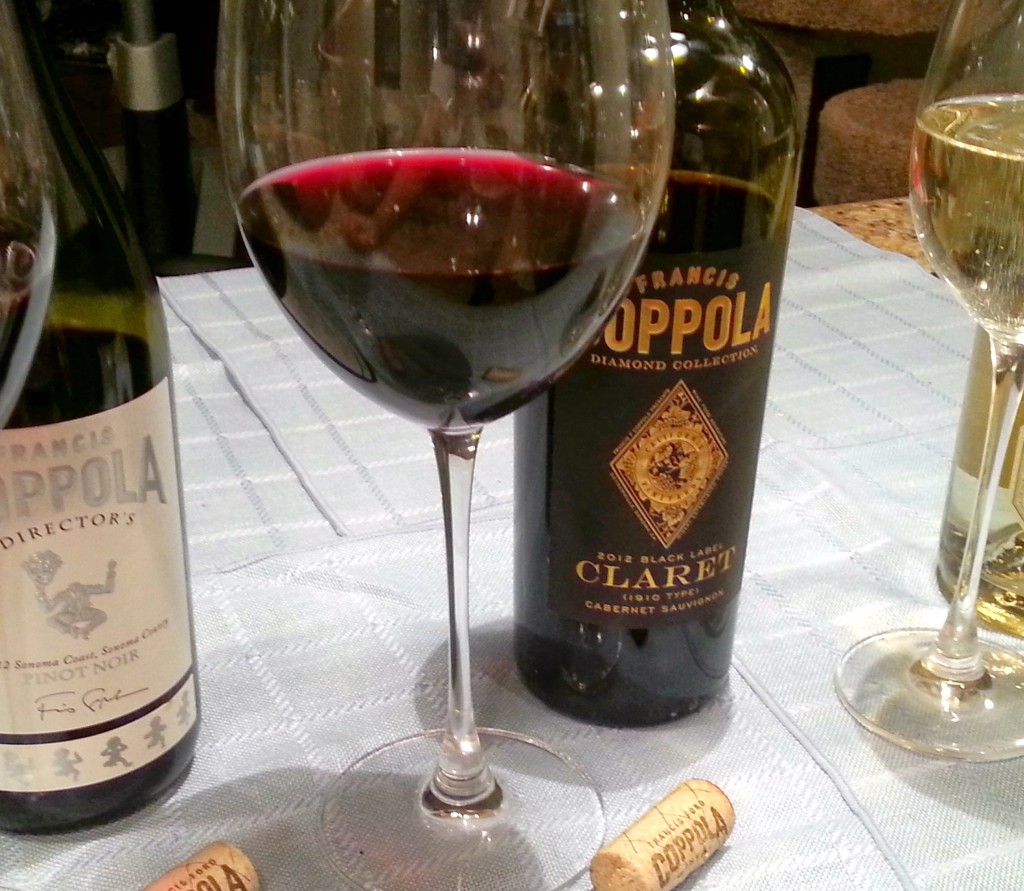 Coppola Wine -  Claret Poured