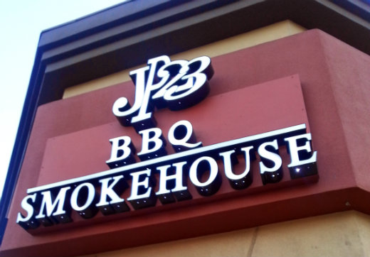 JP23 Smokehouse and BBQ is located in Downtown Fullerton