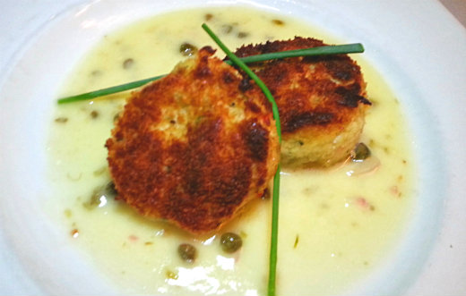 The Sky Room -  Blue Lump Crab Cake