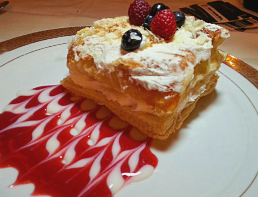 The Sky Room  - Fresh Berry Napoleon