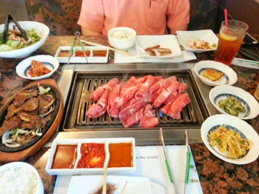 My first experience at an ALL YOU CAN EAT ( AYCE ) Korean BBQ restaurant, Corea Kalbi