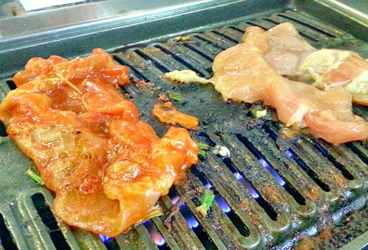 Corea Kalbi Korean BBQ -  Chicken two ways