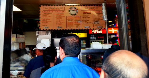 El Toro Bravo Tortarilla is very popular and lines out the door are not uncommon