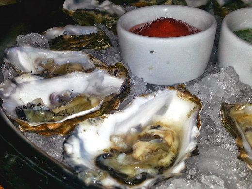 Lark Creek Happy Hour Oysters