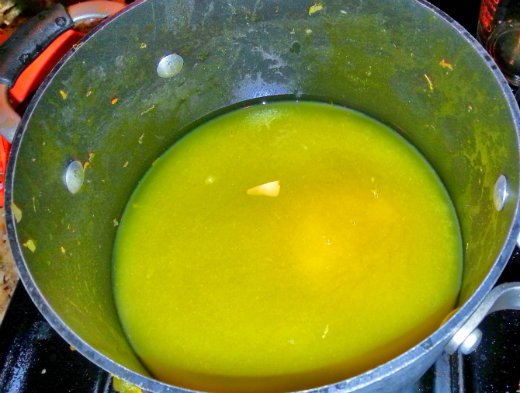 Making and Canning Tangerine Jam - The Remaining Juice from the straining. Measure your ingredients based on juice extracted Making and Canning Tangerine Jam - The Remaining Juice from the straining. Measure your ingredients based on juice extracted