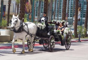 Anaheim Hilton Mother's Day "Queen Mum" British Themed Brunch. Complimentary Carriage ride included with brunch
