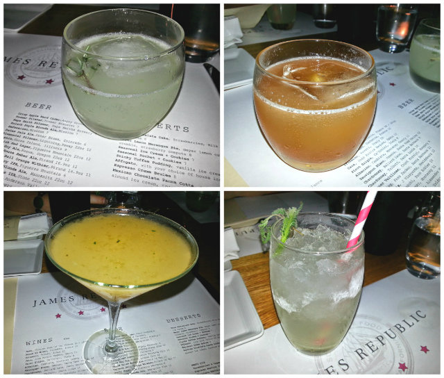 James Republic Cocktails