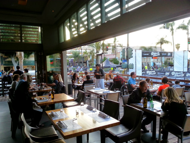 James Republic Interior with Patio Doors Open