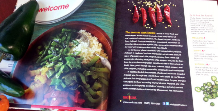 The Great Pepper Cookbook - Inside the book