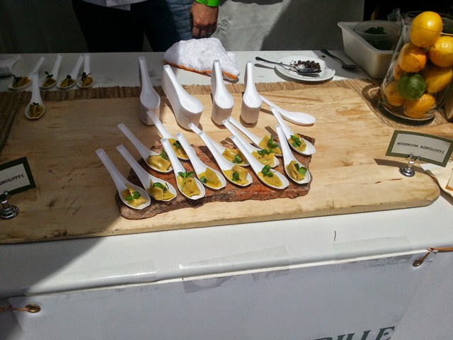 Vintage Bouquet Food and Wine Festival - Napa Valley Grille Mushroom Agnolette