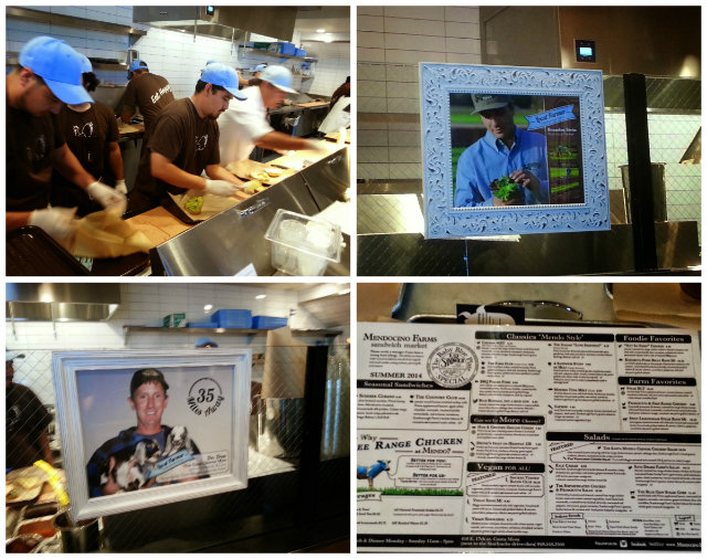 Medocino Farms is Farm to Table Sandwiches