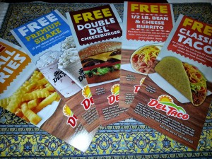Del Taco 50th Aniversary Meal Voucher Giveaway