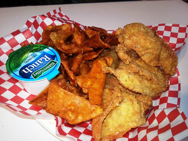 OC Fair 2014 Chicken Charlies newest creations, Fried Doritos and Totally Fried Chicken Skins OC Fair 2014 Chicken Charlies newest creations, Fried Doritos and Totally Fried Chicken Skins