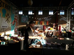 OC Fair Chef's Challenge Water - The Chef's open their basket to find the secret ingredients