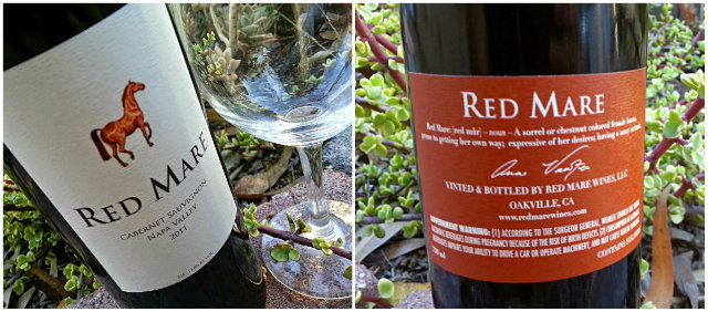 Red Mare 2011 Cabernet Sauvignon Labels