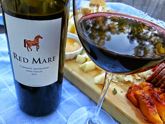 Red Mare 2011 Cabernet Sauvignon Served with Charcuterie
