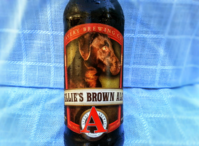 Avery Brewing Company Ellie's Brown Ale Label