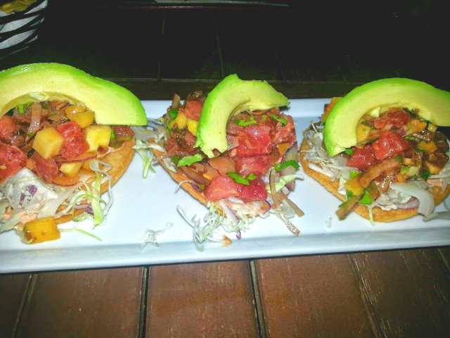 La Vida Cantina Tostaditas de Ahi