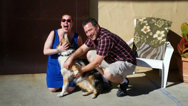 Top 10 Paso Robles Wineries - Tom with Captain the dog from Bella Luna. This guy stole my granola from the van. Top 10 Paso Robles Wineries - Tom with Captain the dog from Bella Luna. This guy stole my granola from the van.