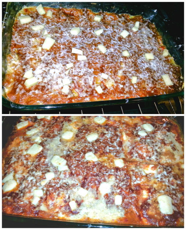 Add both types of cheese and Bake the Turkey Pumpkin Meatloaf