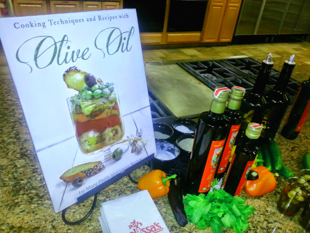 Cooking Techniques and Recipes with Olive Oil Book