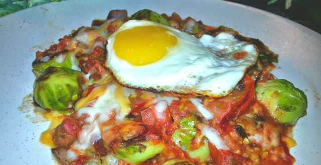 Pizza Sprouts – Easy, Kinda Healthy Brussels Sprouts Recipe