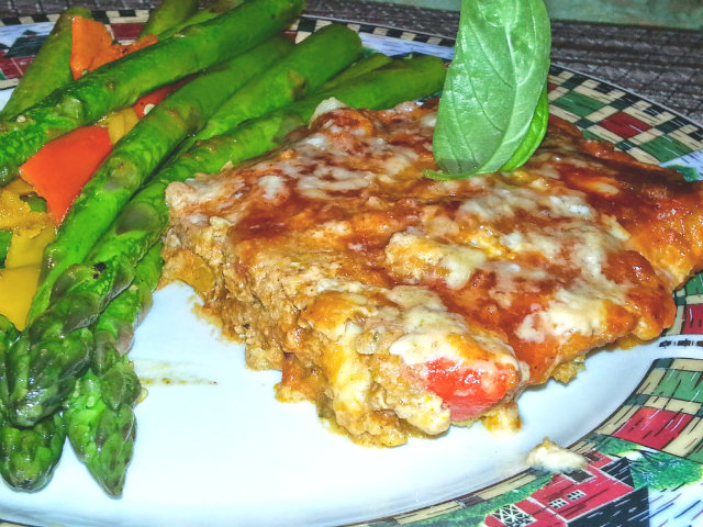 Turkey Pumpkin Meatloaf platted