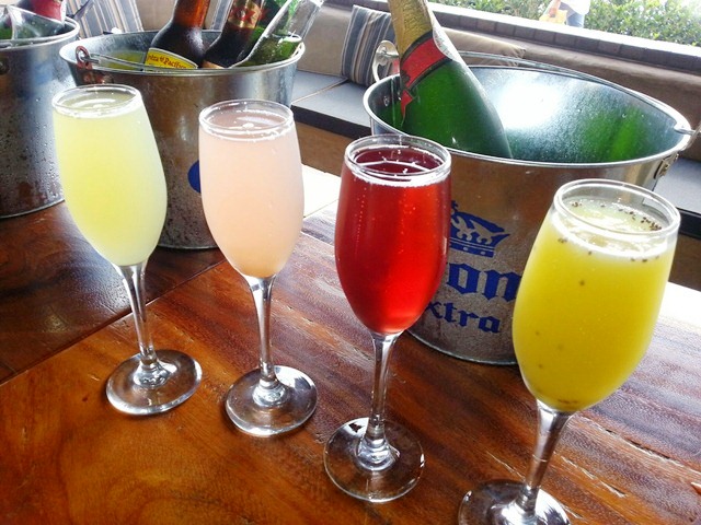 Solita Brunch Rainbow Mimosas