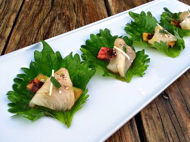 The Boat House Hamachi Sashimi