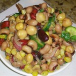Bean Salad Recipe Served