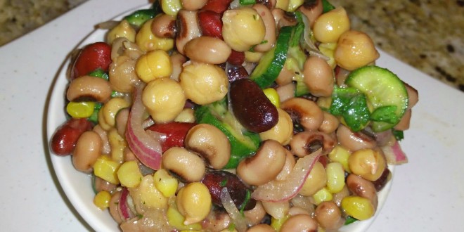 Healthy Bean Salad Recipe –  Feel Full, without the Guilt