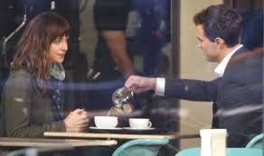 50 shades on set. Image fromExpress.co.uk