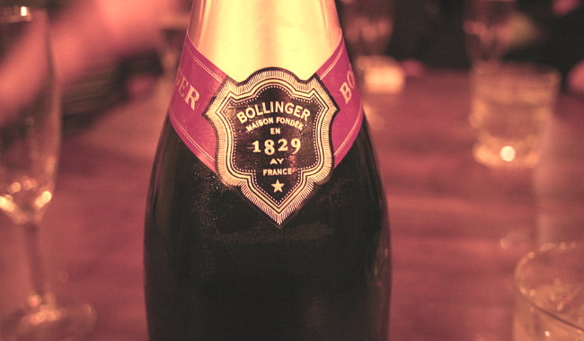 50 Shades of Grey Food Bollinger