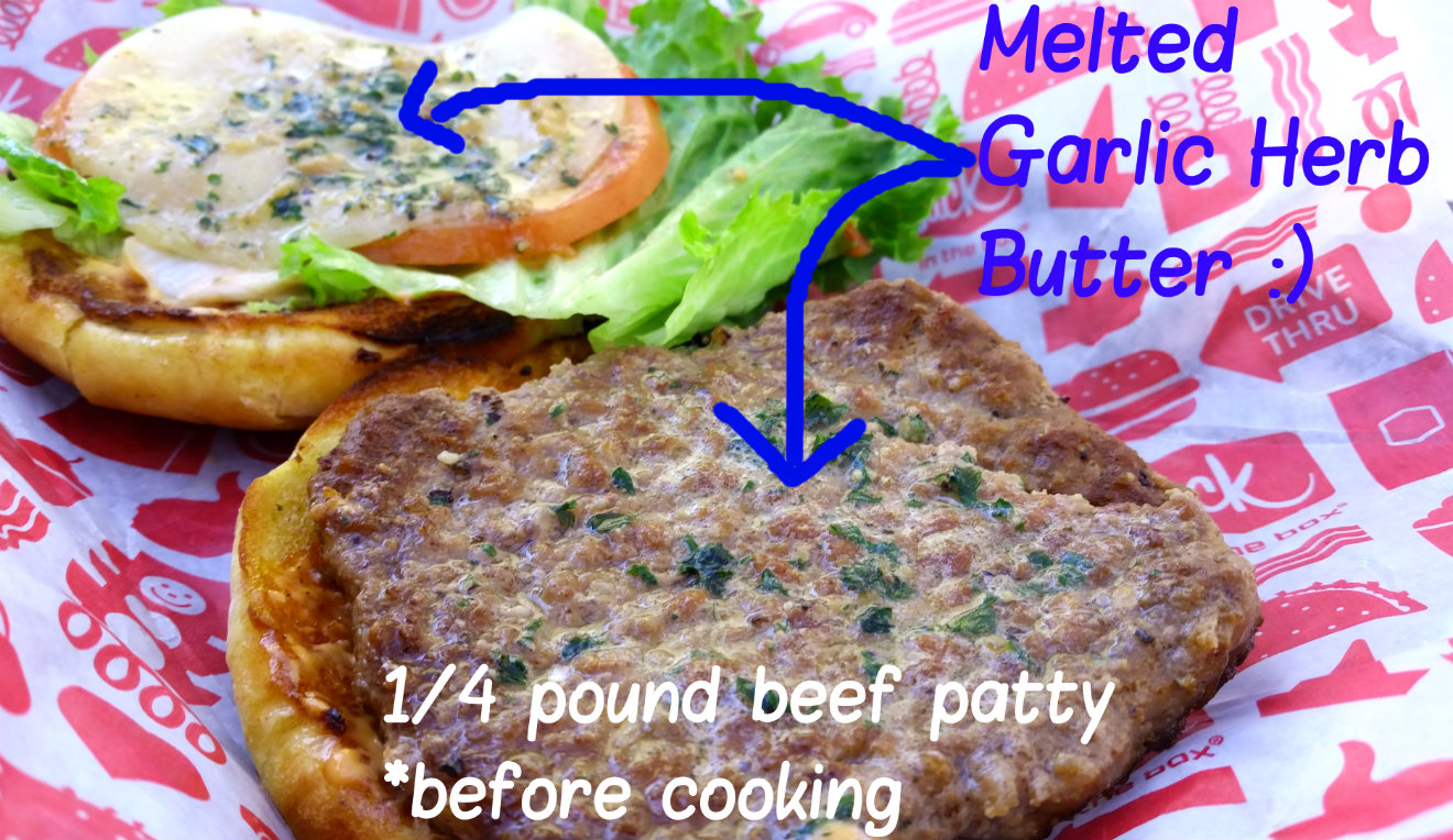 Jack Butter Burger Diagram Meat and Butter