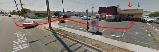 Ochoa's Chorizo Store from Street