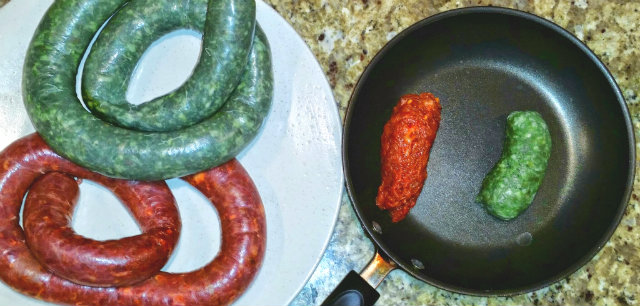 Ochoa's Chorizo in pan