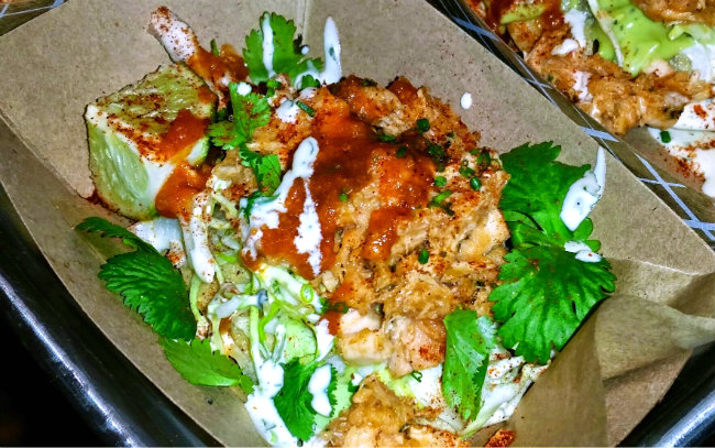 Slapfish Albacore Tostada