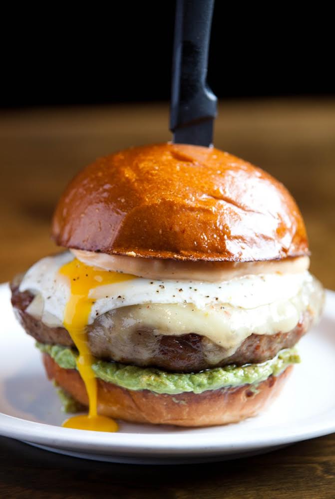 The 50/50 Burger from Slater's 50/50 in Lake Forest