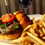 The Wine Country Burger from The Vine in San Clemente