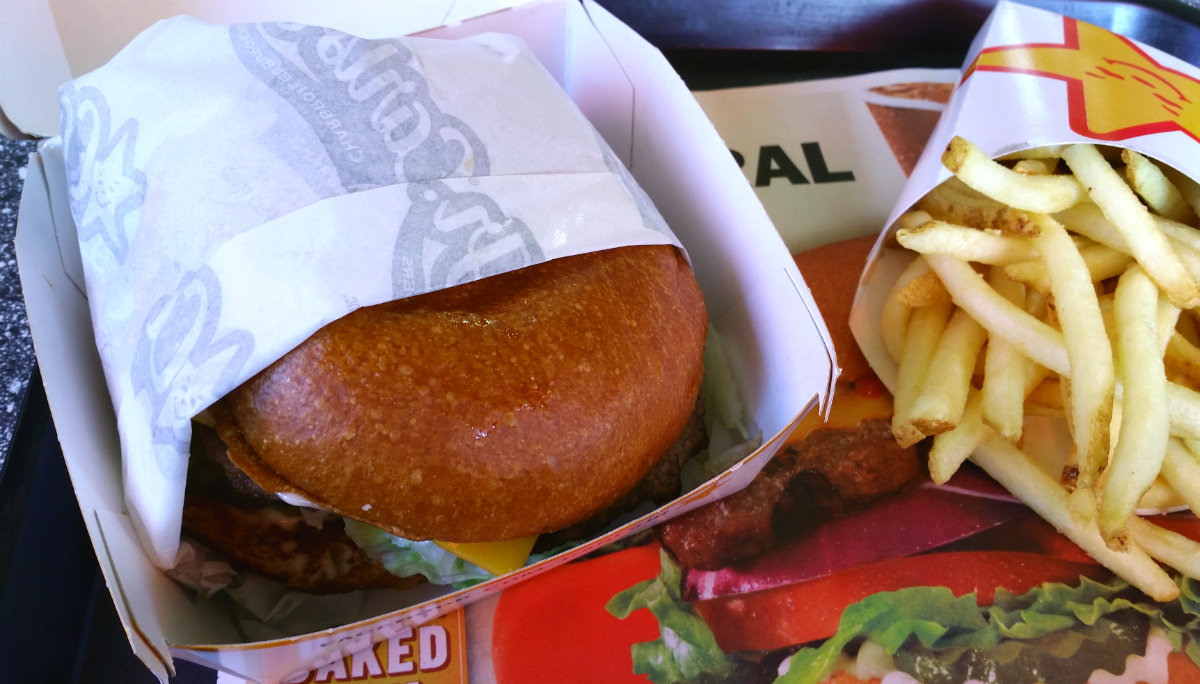 Carl's Jr All Natural Burger First Look