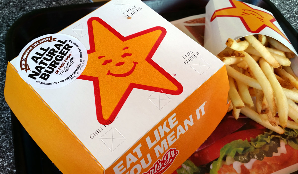 Carl's Jr All Natural Burger Package